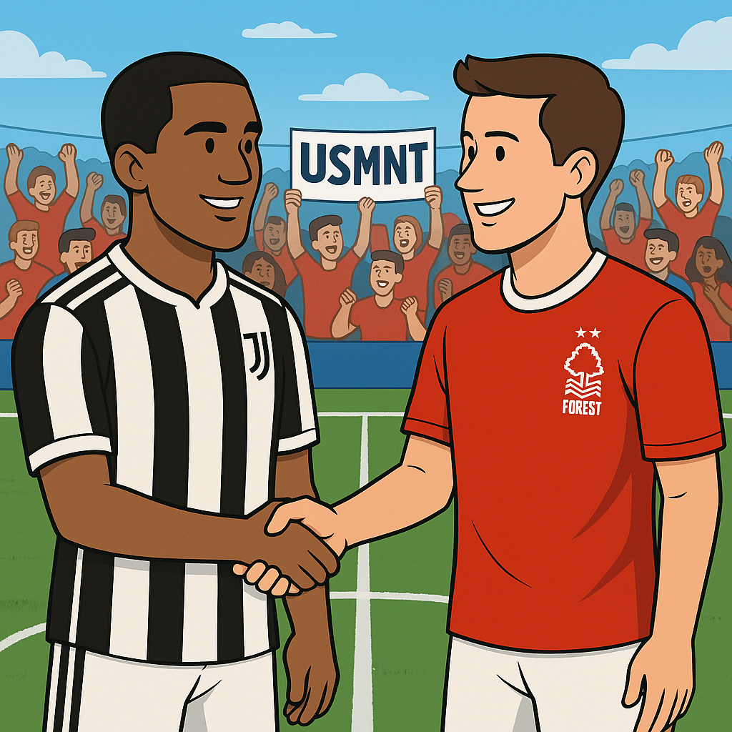 Nottingham Forest Target USMNT Star Timothy Weah in Juventus Double Deal