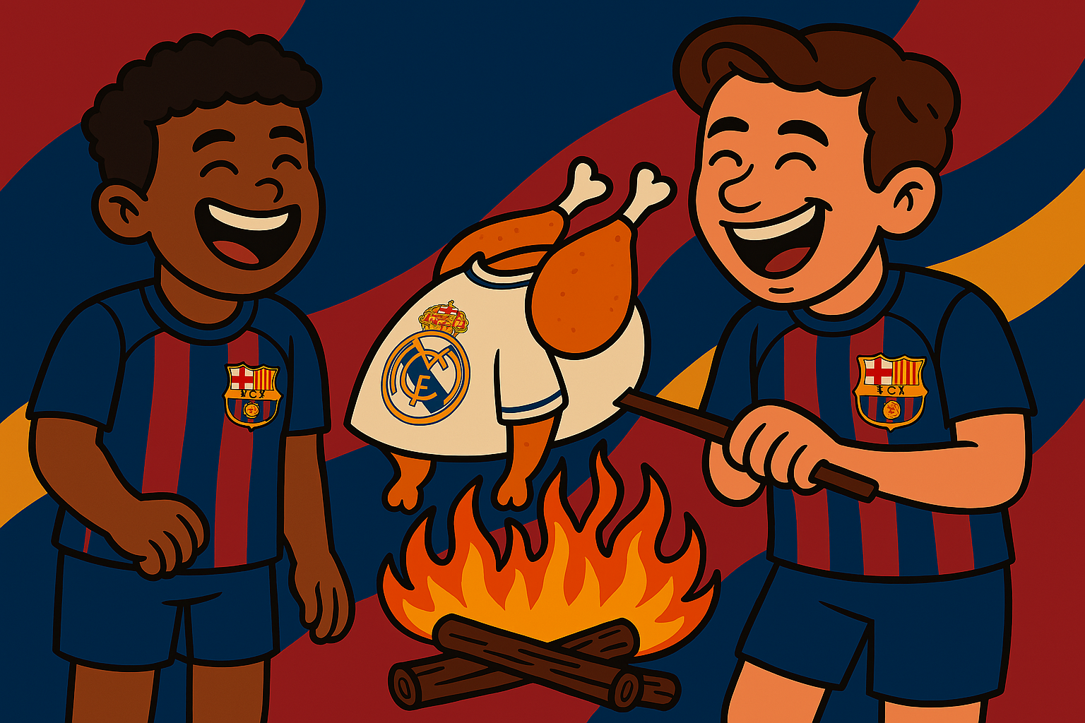 “At the End of the Day… They Didn’t Win Anything” – Barca’s Gavi Roasts Real Madrid Over a Flaming Fire Pit of Facts